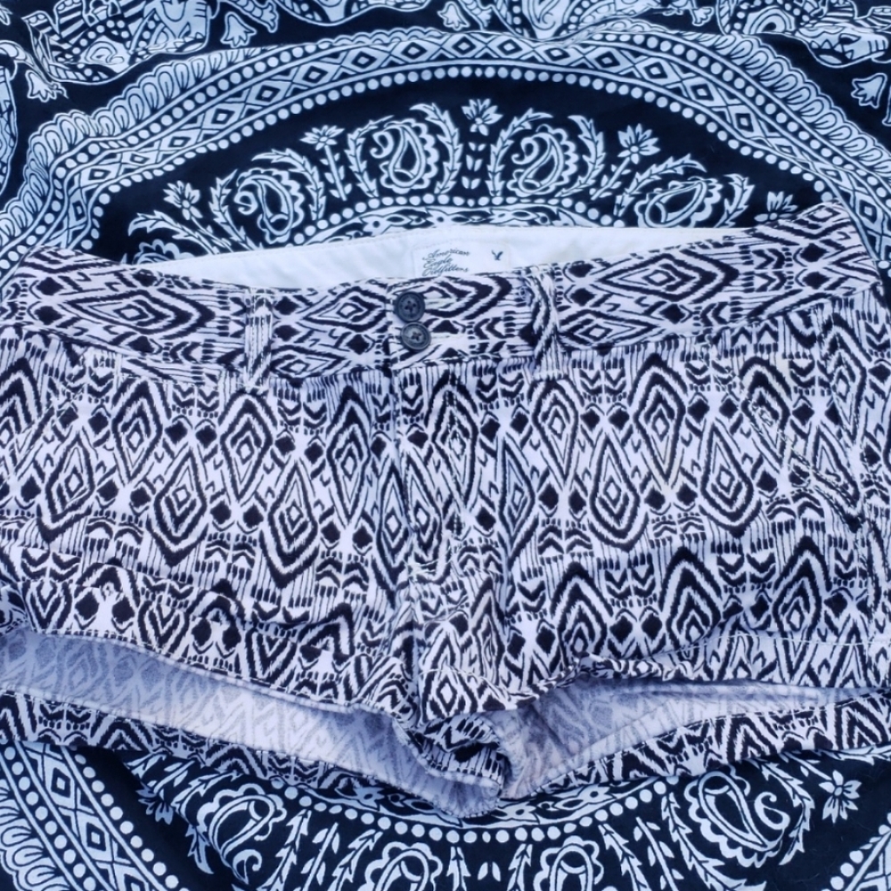 Aztec Design Shorts